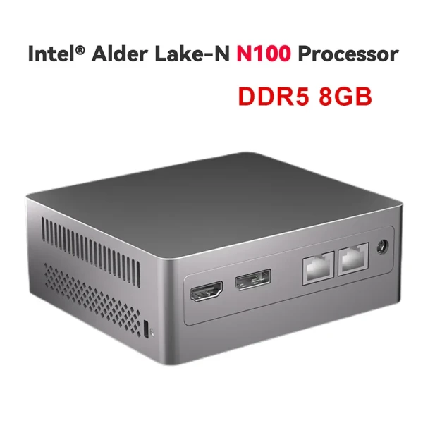 M9N Intel Alder Lake N100 MINI PC Windows 11 Pro DDR5 8GB 128GB 16GB 512GB SSD Wifi5 BT4.2 1000M Desktop Gaming Computer