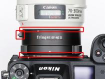 Fringer EF-NZ2 Ⅱ Camera Lens Adapter EF EF-S To NZ Adapter Ring Auto Focus For Canon, Sigma, Tamron To Nikon Z Camera