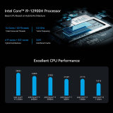 Minisforum NAD9 Mini PC Intel i9 12900H DDR4 PCIe 4.0 SSD 8K HD WiFi BT RJ45 2.5G 1000 LAN Windows 11 Pro Gaming MINI PC