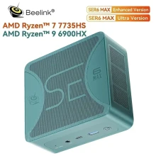 Beelink SER Series AMD 5800H 6600H 5700U 5500U 5560U 6900HX 7735HS 7840HS MINI PC Windows 11 WIFI6 BT5.0 Desktop Gaming Computer