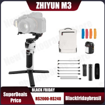 ZHIYUN Crane M3 All-in-One 3-Axis Gimbals Handheld Stabilizer for Mirrorless Compact Action Cameras Phone Smartphones iPhone 11