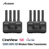Accsoon CineView SE SDI HDMI-compatible Wireless Video Transmitter System 2.4Ghz 5Ghz Dual band Wireless Video Transmission
