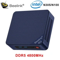 Beelink EQ12 Pro Mini PC 12th Gen Intel Core i3 N305 Windows 11 N100 DDR5 16GB 500GB BT5.2 Wifi6 Dual 2.5Gbps LAN Game Computer