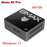 Bmax B2 Pro Mini PC Celeron N4100 Windows 11 DDR4 SSD WiFi BT5.0 Desk Gaming Mini Computer 1000M LAN Dual HD