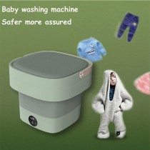 Folding Washing Machine Mini Wash Underwear Panties Socks Baby Portable Blue Light Sterilization Household Washing Machine ZDJ1