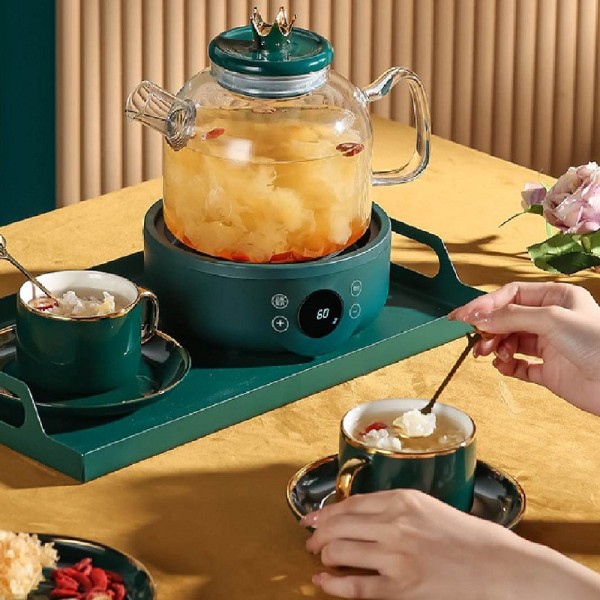 110V 220V 1.5L Health Pot Multifunctional Electric Kettle Teapot Automatic Glass Pot Office Tea Maker Flower Teapot