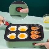 Fried Egg Burger Machine Non-Stick Household Electric Frying Pan Breakfast Pancake Pan Mold Omelette Pan Multicooker 220V
