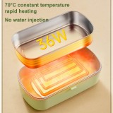 900ml Electric Heating Lunch Box Without Water Injection Heating Bento Box Insulation Lunch Box Can Be Plugged In Heated 220V