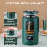 600ml Home Health Pot Portable Glass Tea Maker Travel Electric Hot Water Cup Multifunction Kettle Boiling Flower Teapot 220V