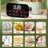 6L Smart Electric Steamer Appointment Double-layer Breakfast Machine Multi-functional Steamed Vegetable Buns Egg Steamer 220V