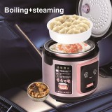 24V 2L 3L Car Rice Cooker Portable Multifunction Electric Cook Heater With Steamer Car Cook Noodle Pot Keep Warm Hot Rice Heater