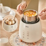 400W Automatic Egg Steamer Home Breakfast Machine Multifunction Electric Steamer Power Off Stainless Steel Smart Egg Cooker 220V