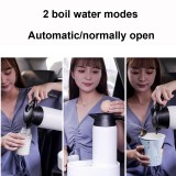 12V 24V Truck Car Universal Car Kettle Intelligent Electric Kettle Electric Cup 2 Modes Heat 304 Stainless Steel Portable 800ml