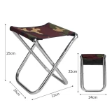 Hot Sale Sillas Mini Portable Folding Stool Ultra Light Outdoor Slacker Chair Hiking Fishing Camping Seat Outdoor Furniture