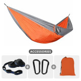 Parachute Hammock single  Person Portable Nylon Hammock for Travel Camping  Beach sleeping bed adults hanging bed