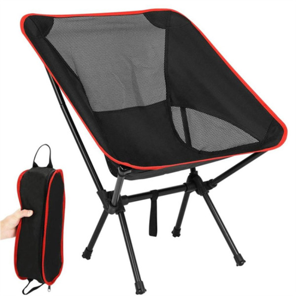 Aluminum Alloy Detachable Outdoor Beach Chair Portable Picnic Ultralight Fishing Chair Adult Camping Chair Single-person Seat