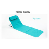 Adjustable Sun Lounger Portable Beach Chair Folding Sitting Reclining Dual-purpose Chair-back Relaxing Outdoor Sleeping Bed
