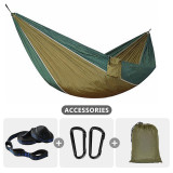 Parachute Hammock single  Person Portable Nylon Hammock for Travel Camping  Beach sleeping bed adults hanging bed