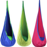 Children's Hanging Chair Portable Parachute Cloth Swing Bed Outdoor and Indoors Courtyard Inflatable Cushion Kids Hanging Chair