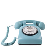 Revolve Dial Vintage Pink Begie Black Landline Telephone Plastic Home Office Retro Wire Landline Fixed Phone Europe Style