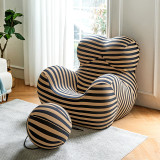 Scandinavian Light Luxury Mom's Embrace Sofa Netflix Designer Creative Simple Living Room Balcony Single Sofa Chair 78x72x63cm