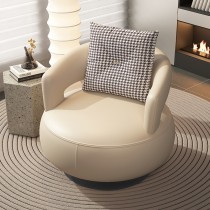 Single Sofa Chair Scandinavian Modern Minimalist Living Room Bedroom Balcony Swivel Chair Creative Leisure Lazy Sofa