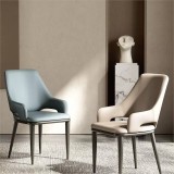 Light Luxury Dining Chair 2023 New Modern Simple Home Scandinavian Italian Premium Feeling Dining Bench