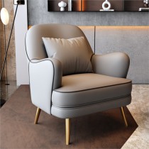 Scandinavian Single Sofa Household Living Room Small Household Leisure Chair Negotiation Hotel Parlor Sofa Chair