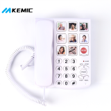 Phone for  Picture Memory Keys | Dementia Alzheimers Telephones for Seniors | Amplified Telephones for Hearing Impaired Seniors