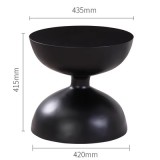 American Retro Side Table Scandinavian Corner Table Imitation Solid Wood Log Round Coffee Table Table Small Round Table