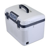 19L Home Car Refrigerator Freeze Heating Dual Purpose Mini Fridge Cooler DC12-24V/AC220V Small Compressor Refrigerator Fast Cool