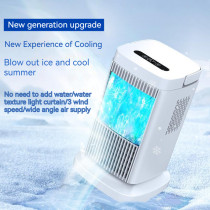 Portable Mini Air Conditioner Electric Fan Semiconductor Refrigeration Air Cooler for Room Home Silent Cooling Fan No Water