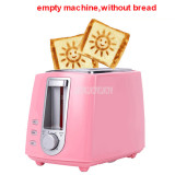 Bread Baking Oven Machine 6-Gear Adjustable Electric Toaster Household Automatic Breakfast Toast Sandwich Maker Reheat Function