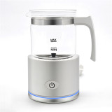 Milk Frother,Electric Warmer with Hot or Cold Functionality for Cappuccino Latte Macchiato Hot Chocolate ,250ML Capacity