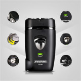 Portable Dual-Blade Electric Shaver Rechargeable Razor beard shaving machine trimmer for Men push type charging plug face PS185