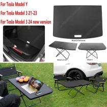 Trunk Table Board Travel Accessories Travel Folding Boot Table Trunk Accessories Camping Table Desk for Tesla Model 3 2021-2023