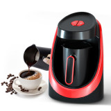 Automatic Turkish Coffee Machine Mini Electric Pot Portable Travel Coffee Maker 4 Cup Capacity Sound Warning System AC 220V
