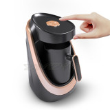 Automatic Turkish Coffee Machine Mini Electric Pot Portable Travel Coffee Maker 4 Cup Capacity Sound Warning System AC 220V