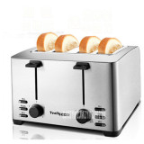 THT-3012B 220V/50Hz Multi-functional Breakfast Toaster automatic stainless steel 4 Slice Toaster Mini-toaster 1260WToaster Ovens