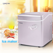 30kg/24h Ice Maker Household Portable Ice Making Machine 160W power Small Commercial Ice Maker Milk Tea Shop Ice Machine HZB-25A