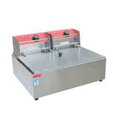 1PC Electric stainless steel high power fast heating deep fryers for  commercial  French fries , Fried chicken ect.