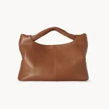 Retro  Soft Genuine Leather Camdem Handbag Fashionable Versatile Shoulder Crossbody Bag Ladies Purses