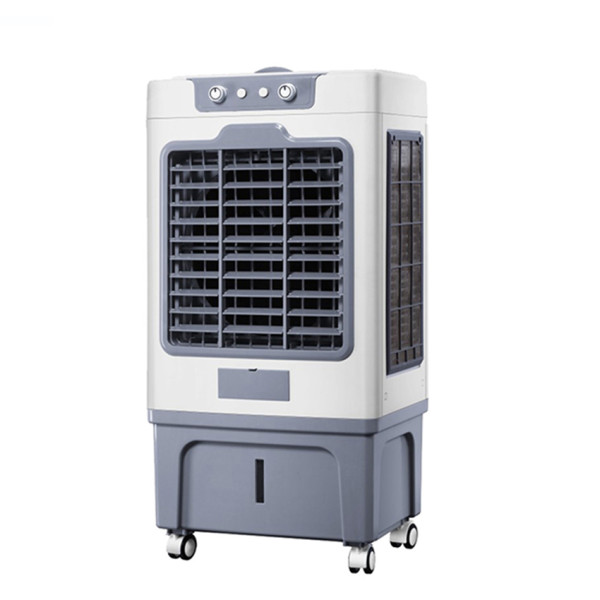 100-F Electric Air Cooler Refrigeration Fan Water Cooling Floor Air Conditioning Fans 35L Tank 150W Romote Control/ Mechanical