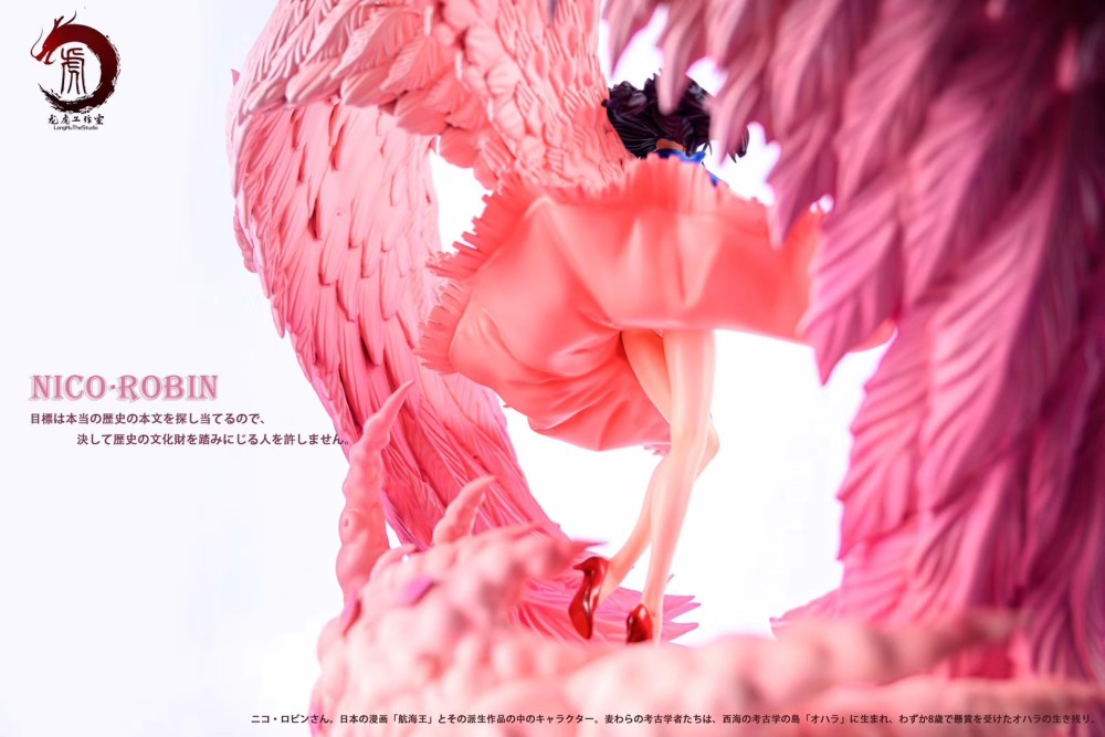 Preorder Longhu Studio One Piece Nico Robin Flower Wings Resin Statue Deposit