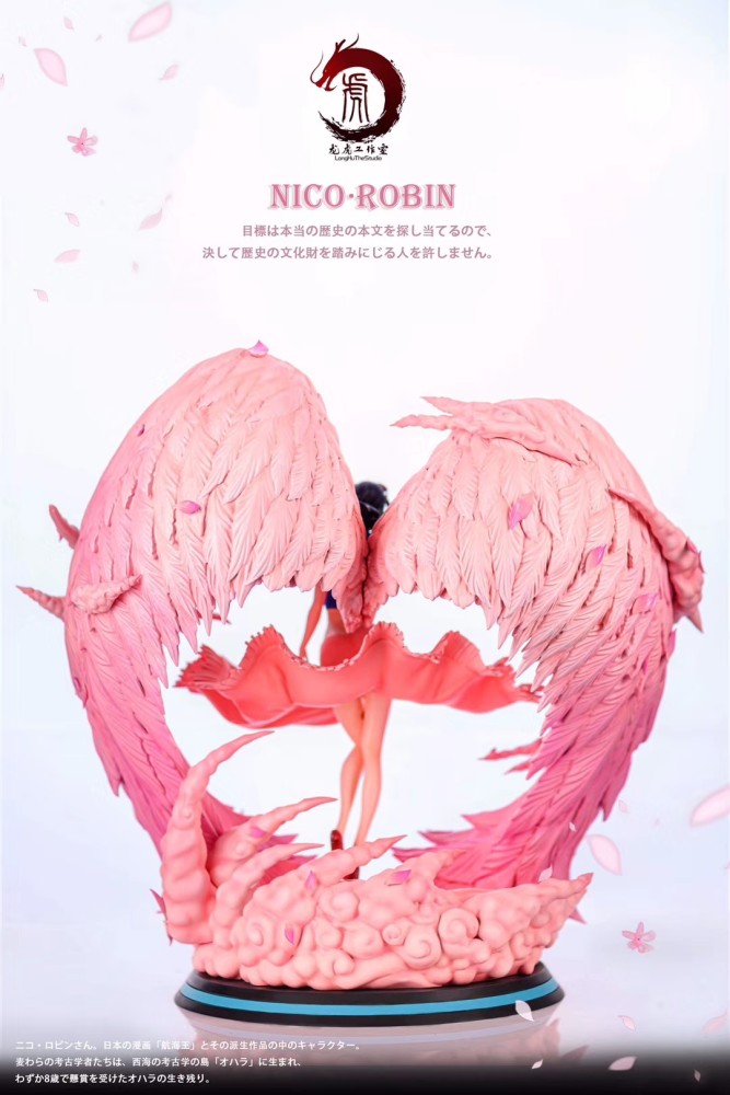 Preorder Longhu Studio One Piece Nico Robin Flower Wings Resin Statue Deposit