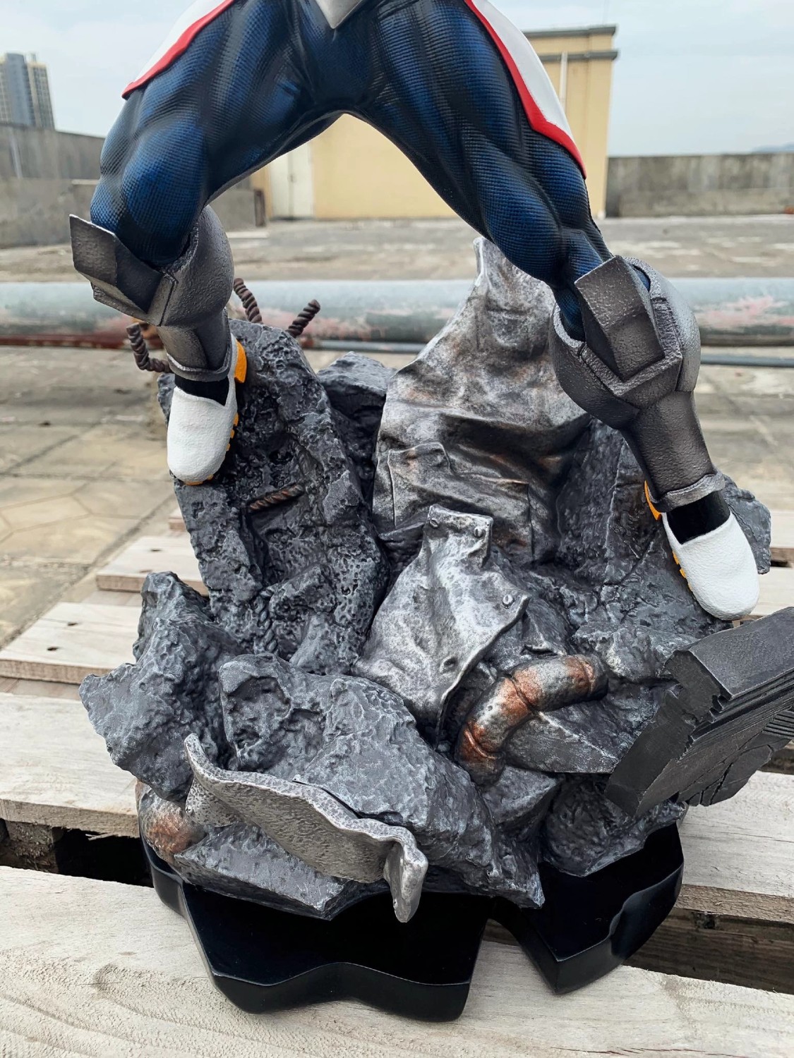 all might resin statue