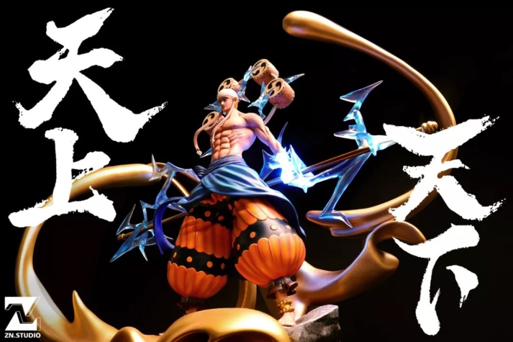 In Stock Zn Studio Onepiece Enel Resin Statue