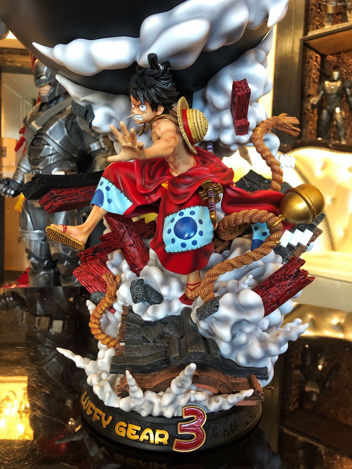 【In Stock】F3 Studio ONE-PIECE Monkey D Luffy gear3 1/6 resin statue
