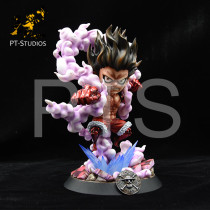 【In Stock】PT Studios ONEPiECE Monkey D Luffy Four Gear Snake Man SD scale resin statue