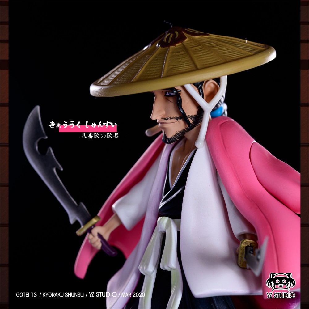 Yz Studio Bleach Kyoraku Shunsui Gotei 13 Resonance Series Wcf Scale Resin Statue Yz Studio Bleach Kyoraku Shunsui Gotei 13 Resonance Series Wcf Scale Resin Statue